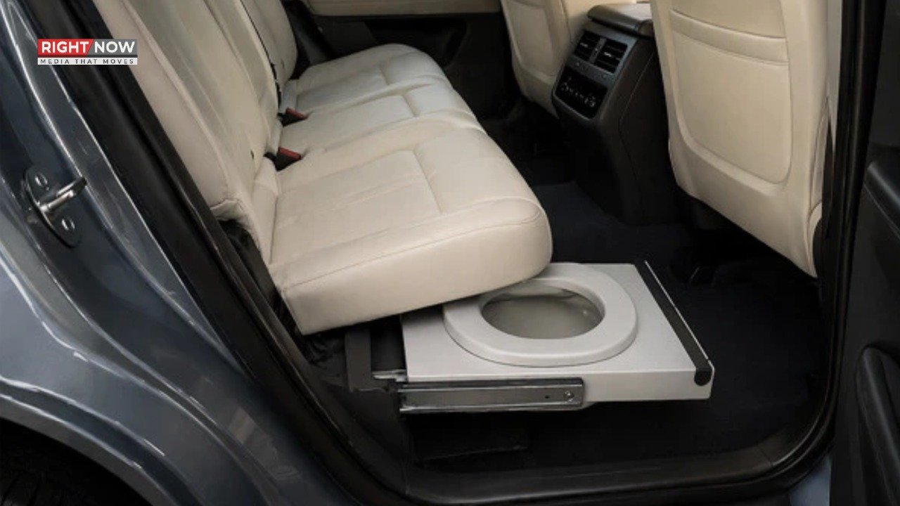 چینی کمپنی سیریس، گاڑی میں آواز سے فعال ٹوائلٹ کا پیٹنٹ