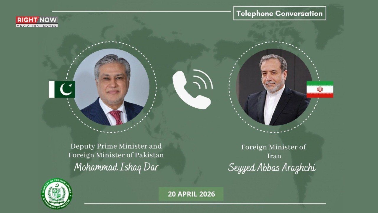 اسحاق ڈار، عباس عراقچی سے مکالمے پر زور