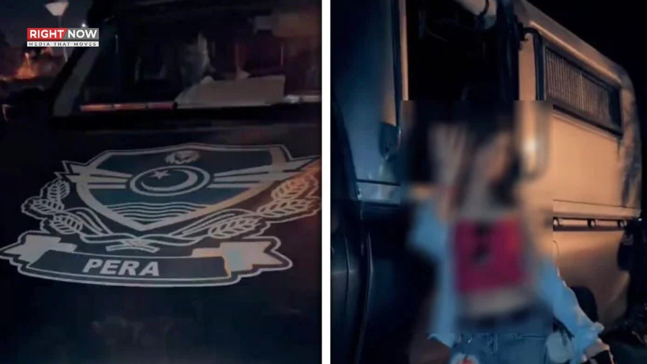 پنجاب، خاتون ٹک ٹاکر کی پیرا فورس گاڑی پر وائرل ماڈلنگ