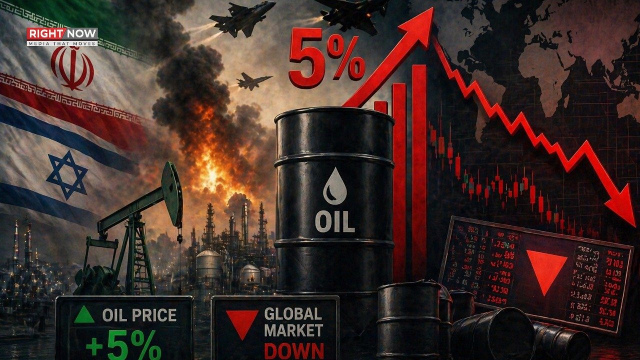 ایران تنازع، تیل کی قیمت میں 5 فیصد اضافہ اور عالمی منڈی میں مندی