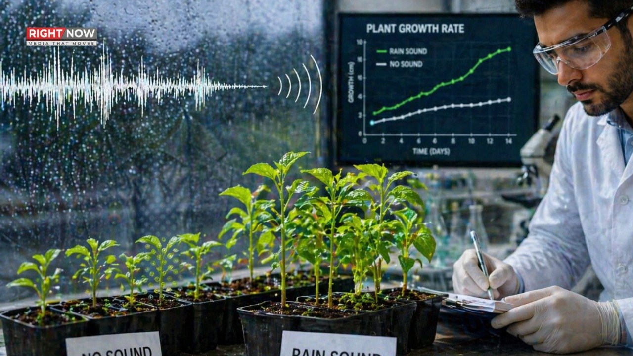 پودے بارش کی آواز سن کر تیزی سے اگتے ہیں، تحقیق