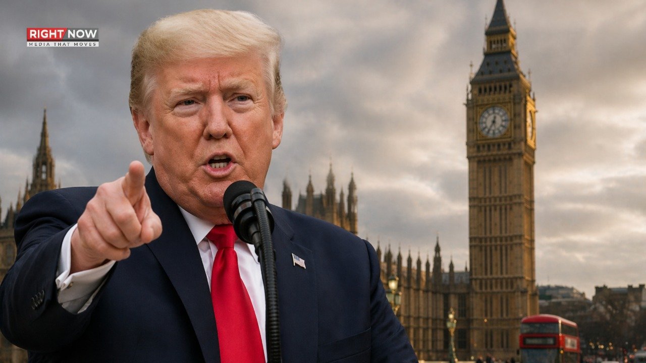 ٹرمپ، برطانیہ پر بھاری ٹیرف لگانے کی دھمکی