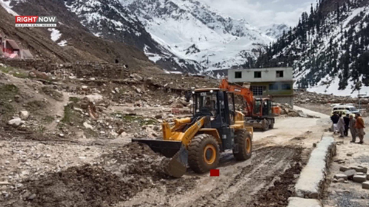 جھیل سیف الملوک روڈ کھولنے کا کام شروع