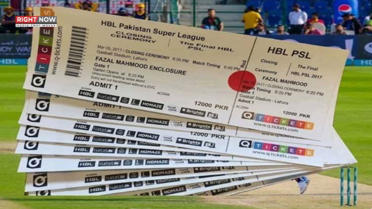 پی ایس ایل فائنل ٹکٹوں کی فروخت کا آغاز