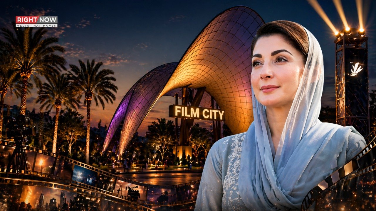 مریم نواز کا لاہور میں فلم سٹی کا قیام