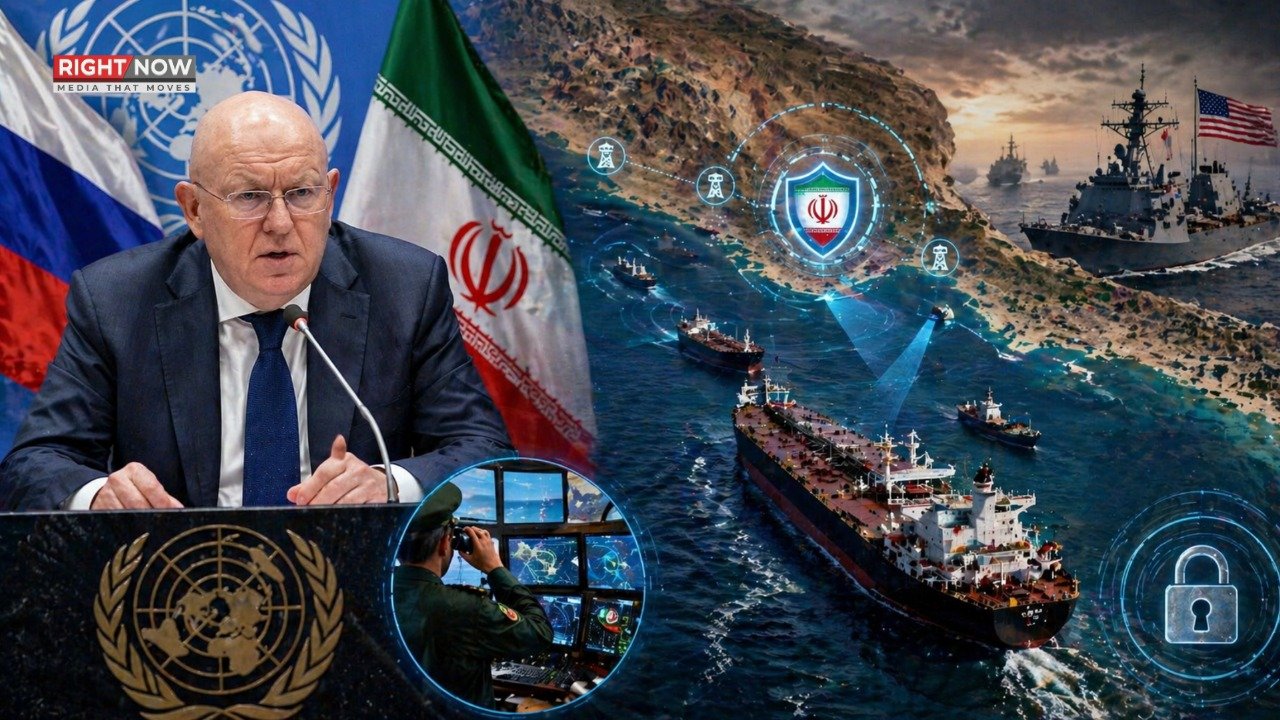 روس کا ایران کے آبنائے ہرمز کنٹرول پر بیان