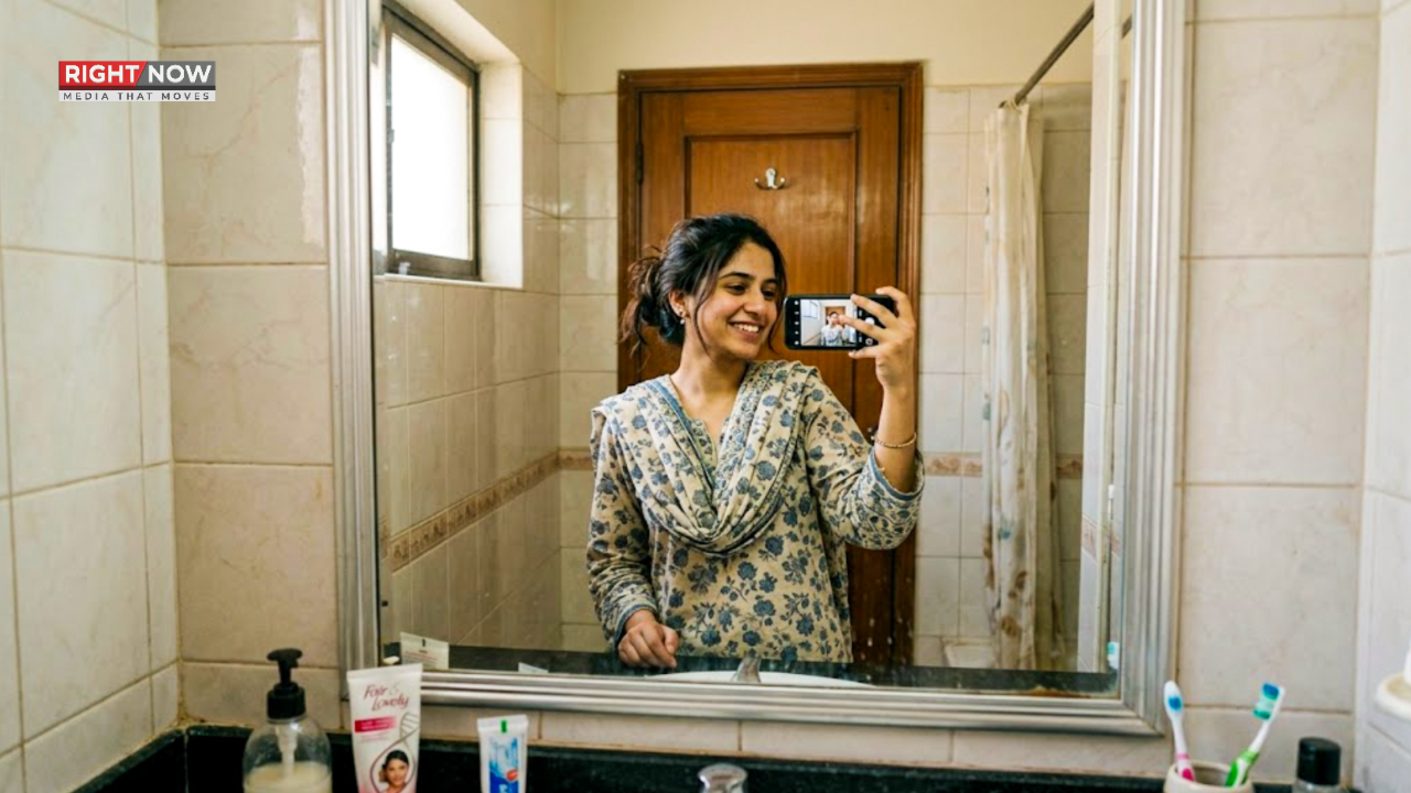خواتین باتھ روم کے آئینے کے سامنے ہی زیادہ تصویریں کیوں بناتی ہیں؟