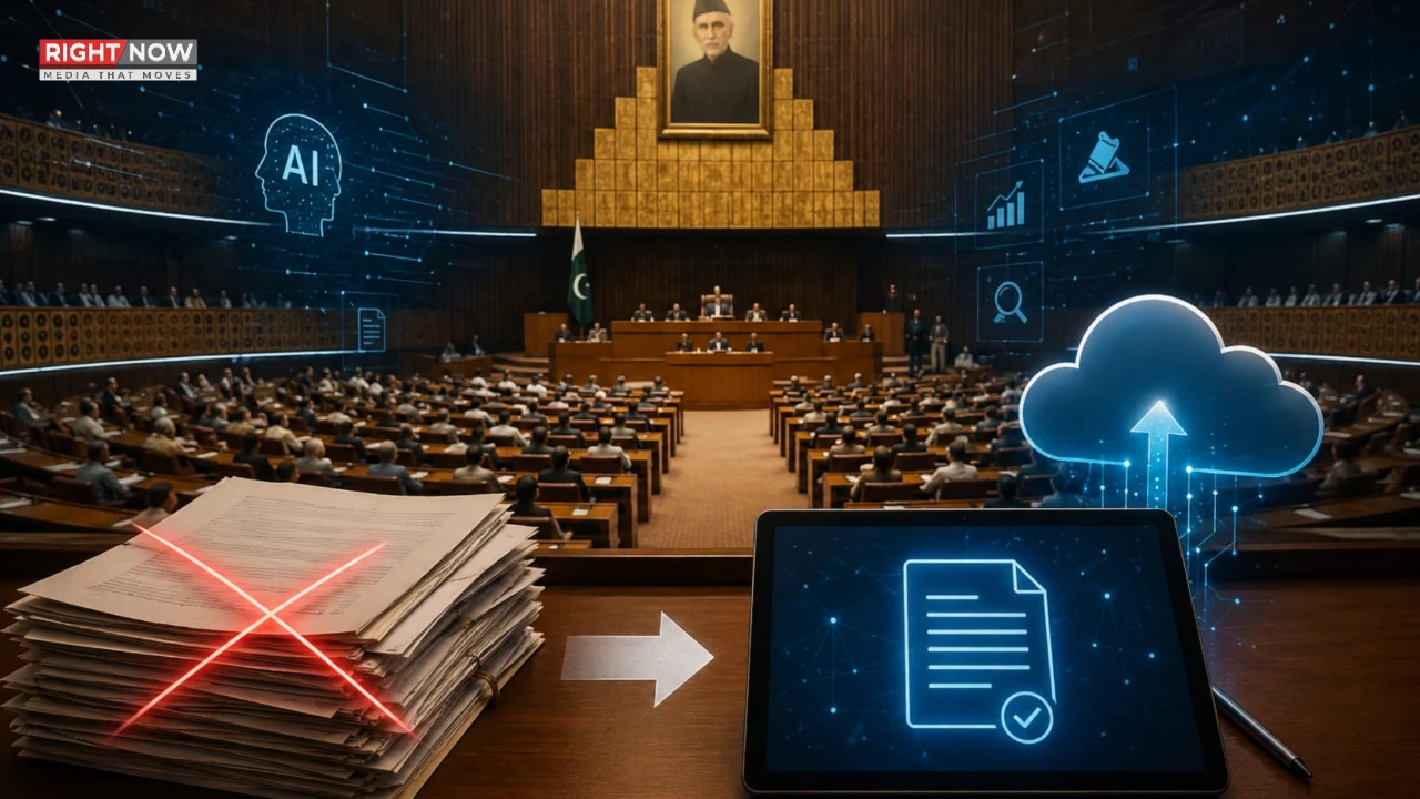 کاغذ سے کلاؤڈ تک: پاکستانی سیاست کا نیا دور