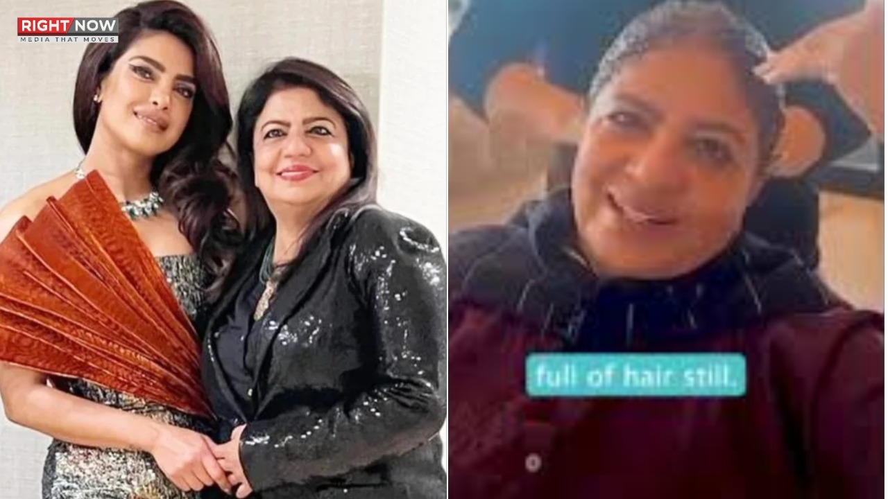 پریانکا چوپڑا کی والدہ کا ہیئر ماسک کا راز، گھریلو ترکیب سے بالوں کی صحت بہتر