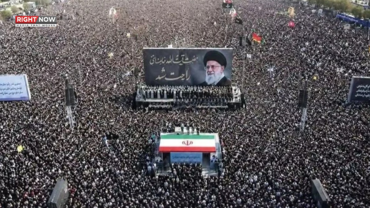 ایران میں علی خامنہ ای کا جنازہ انسانی تاریخ کا سب سے بڑا جنازہ، 4 کروڑ شرکاء