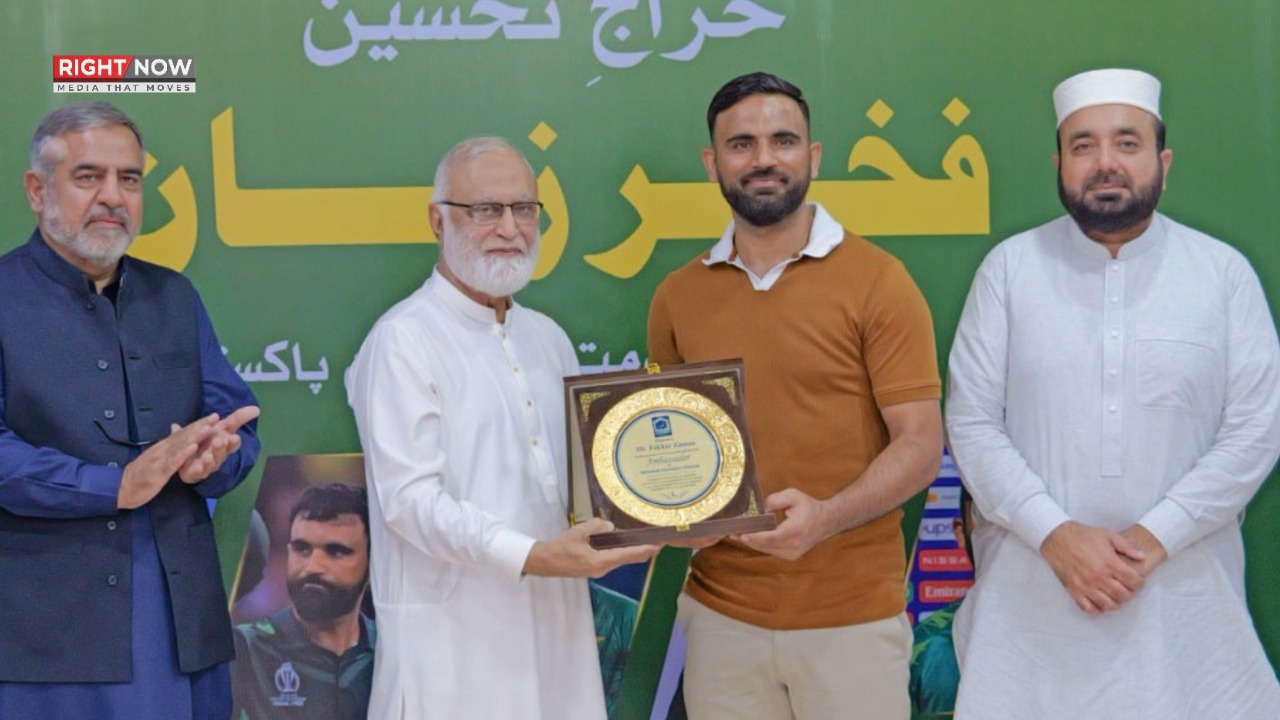 فخر زمان کی کرکٹ اکیڈمی الخدمت فاؤنڈیشن کے حوالے، نوجوانوں کی تربیت کا نیا عزم