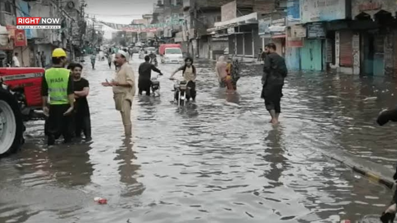 راولپنڈی اور اسلام آباد میں موسلادھار بارش، نشیبی علاقے زیر آب، ٹریفک متاثر