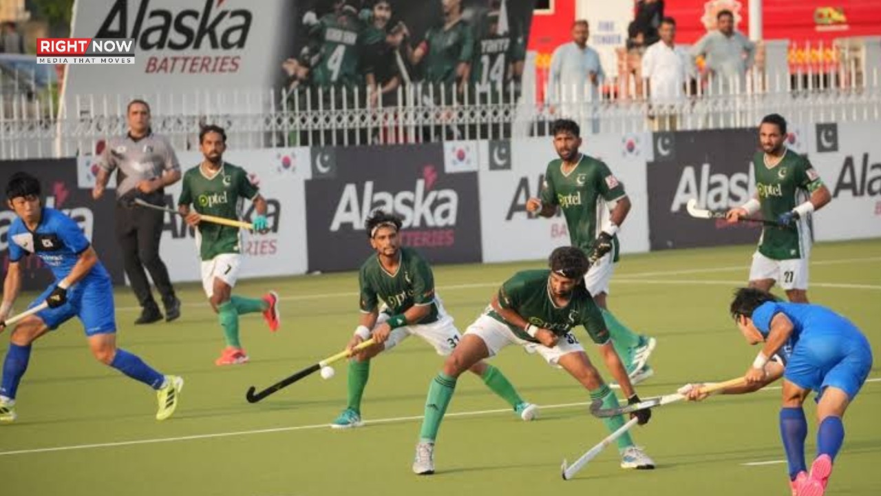 پاکستان کی جنوبی کوریا کو تیسرے ہاکی ٹیسٹ میں شکست، 4 میچز کی سیریز میں فیصلہ کن برتری