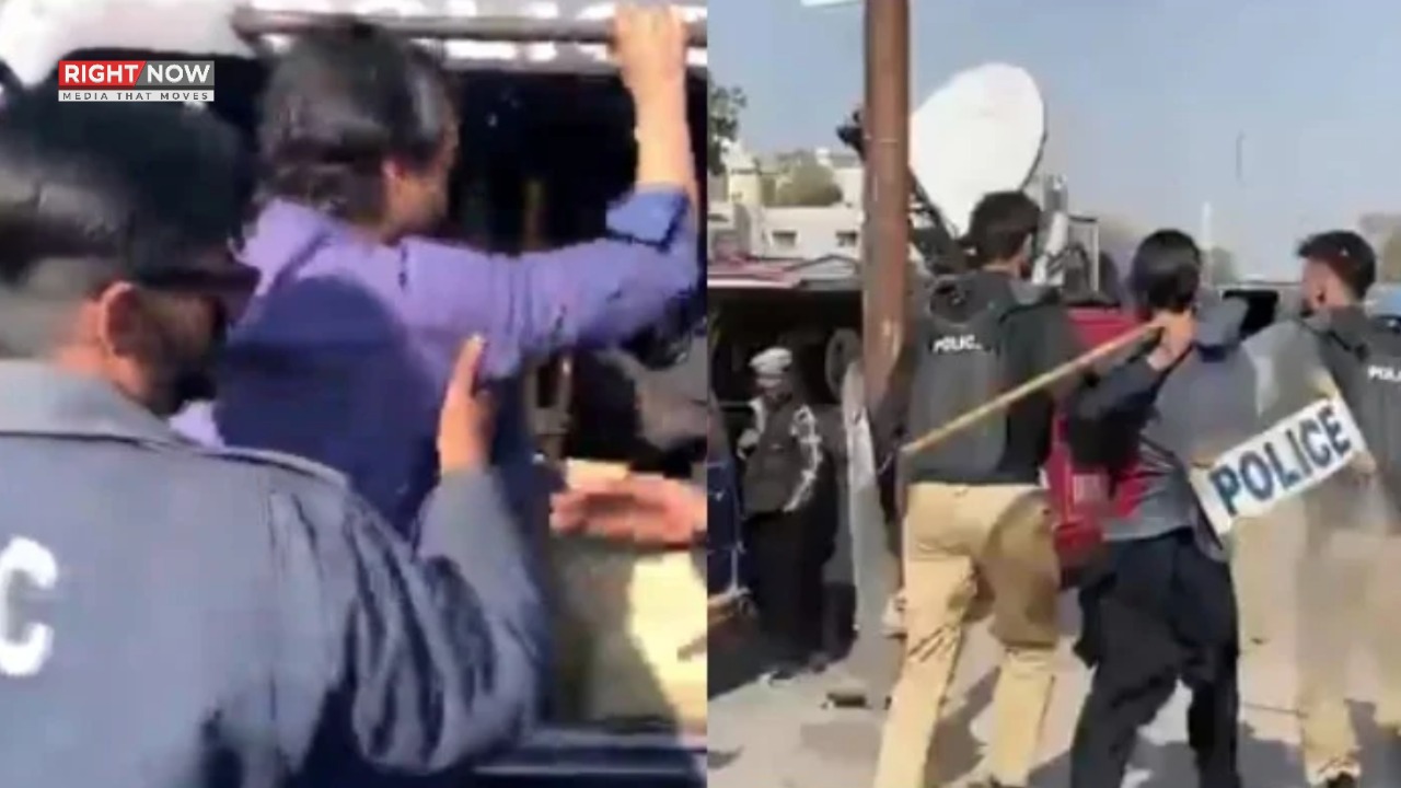 کراچی میں پی ٹی آئی احتجاج کے دوران جھڑپیں، پولیس نے متعدد کارکنان گرفتار کیے