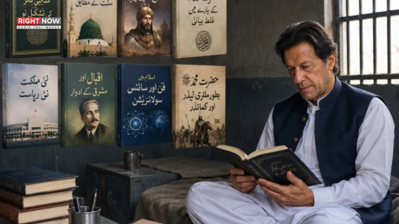 عمران خان کو جیل میں کتابیں مل گئیں، 4 کتابیں پہلے ہی پڑھ چکے