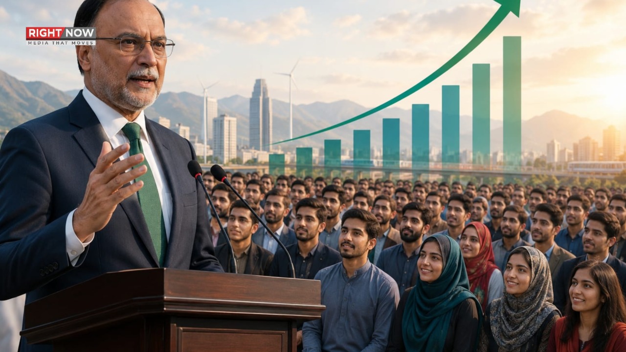 احسن اقبال: معاشی اشاریے بہتر، سوشل اشاریے کی بہتری ضروری