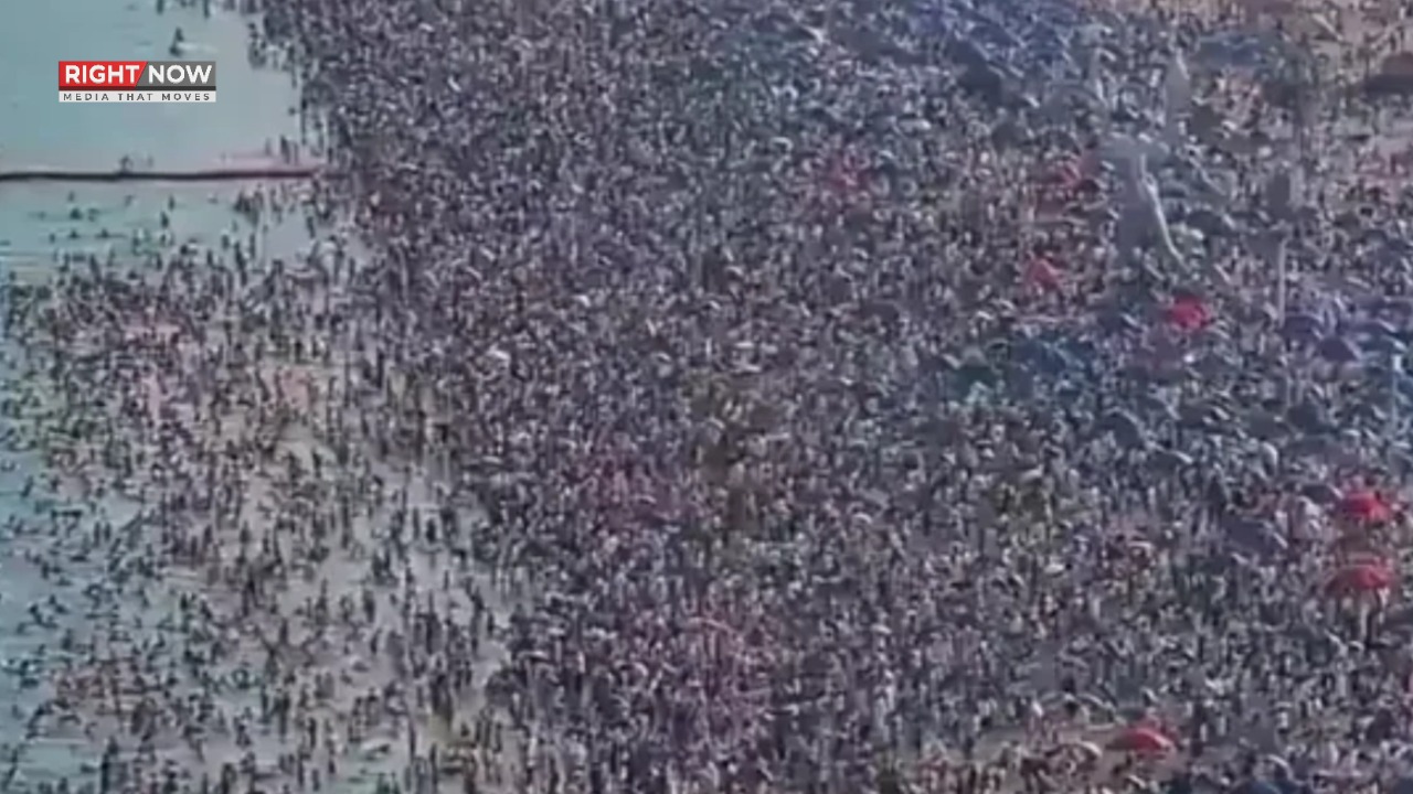 شینژین کے ڈیمیشا بیچ پر رش کے باعث پیشگی بکنگ لازمی, ہجوم محدود