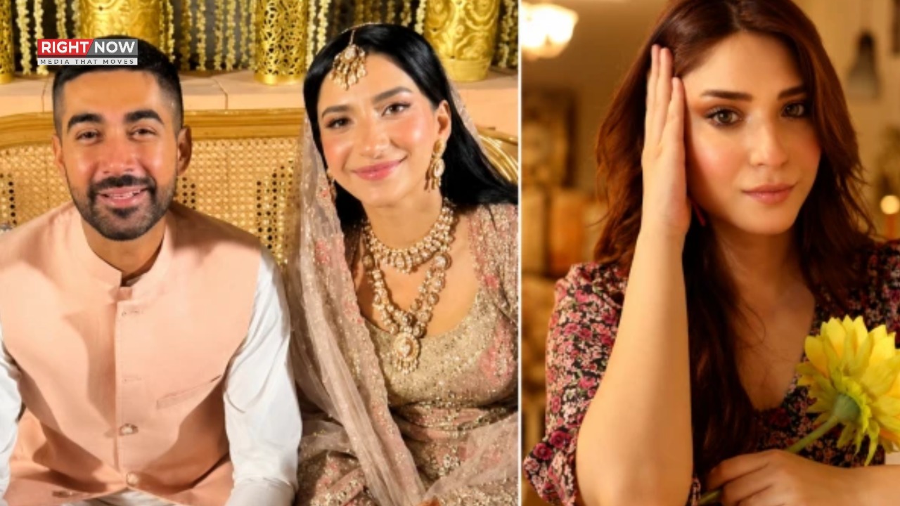 رمشا خان کی بہن کے انگریزی نکاح پر تنقید، سوشل میڈیا پر بحث