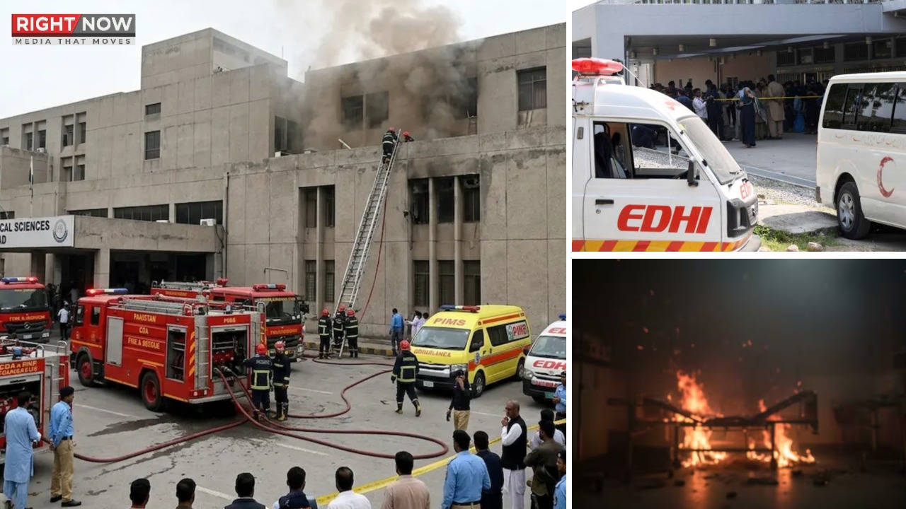 اسلام آباد کے پمز اسپتال میں آتشزدگی، 14 نومولود بچوں کی ہلاکت، فائر سیفٹی پر سوالات