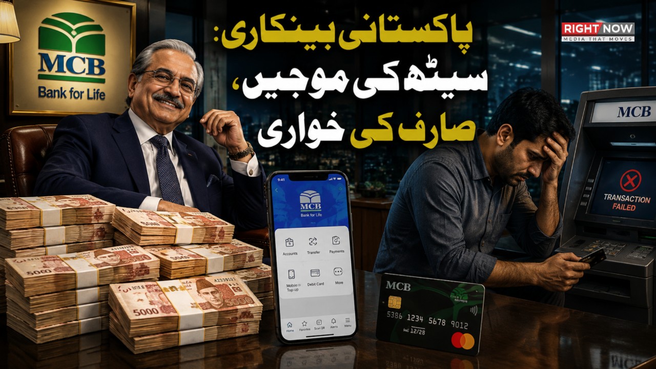 پاکستانی بینکاری: سیٹھ کی موجیں، صارف کی خواری