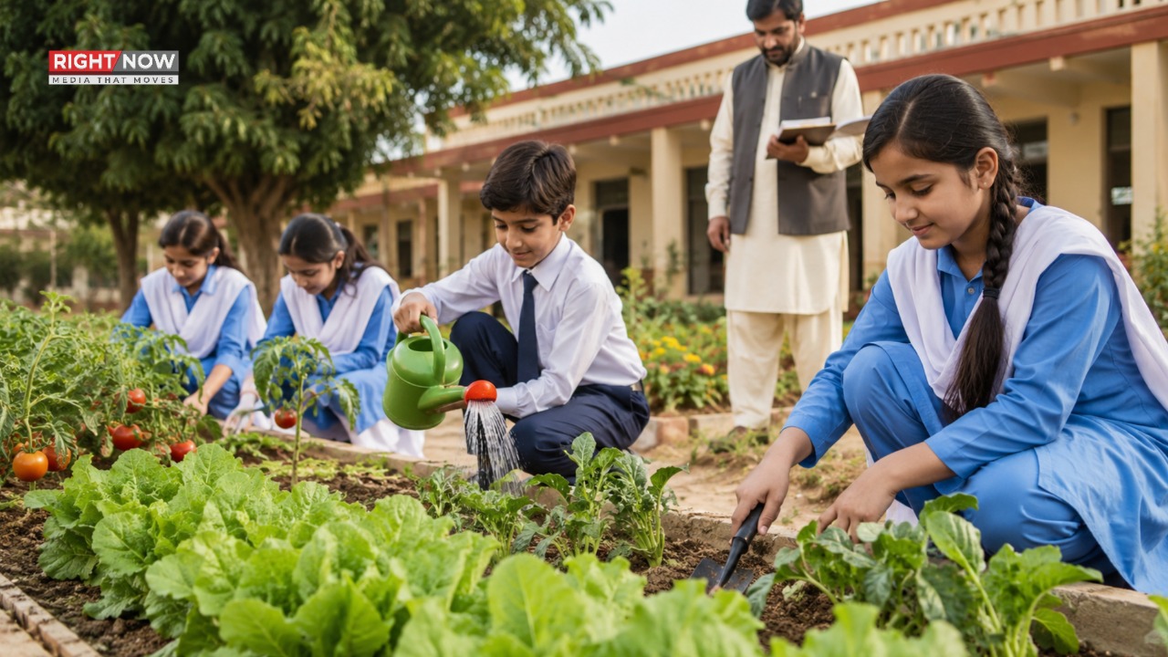 مظفرگڑھ اسکولوں میں سبزیوں کی کاشت لازمی، محکمہ تعلیم کی سخت ہدایات