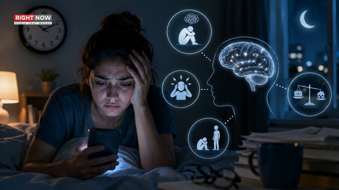 رات گئے تک جاگنے کی عادت دماغی صحت پر منفی اثرات ڈالتی ہے، تحقیق